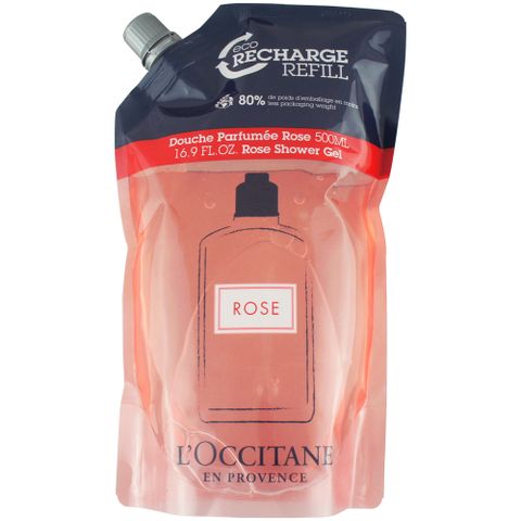 L'OCCITANE 歐舒丹 玫瑰沐浴膠補充包 500ML