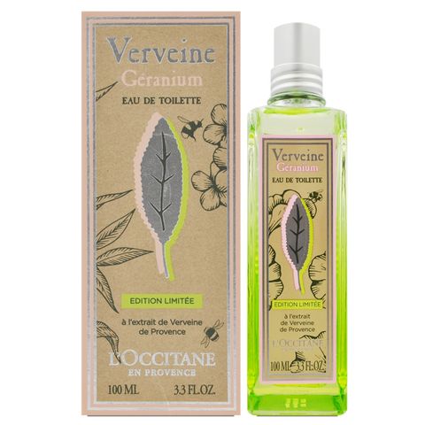 L'OCCITANE 歐舒丹 天竺葵馬鞭草淡香水 100ml(百貨專櫃貨)