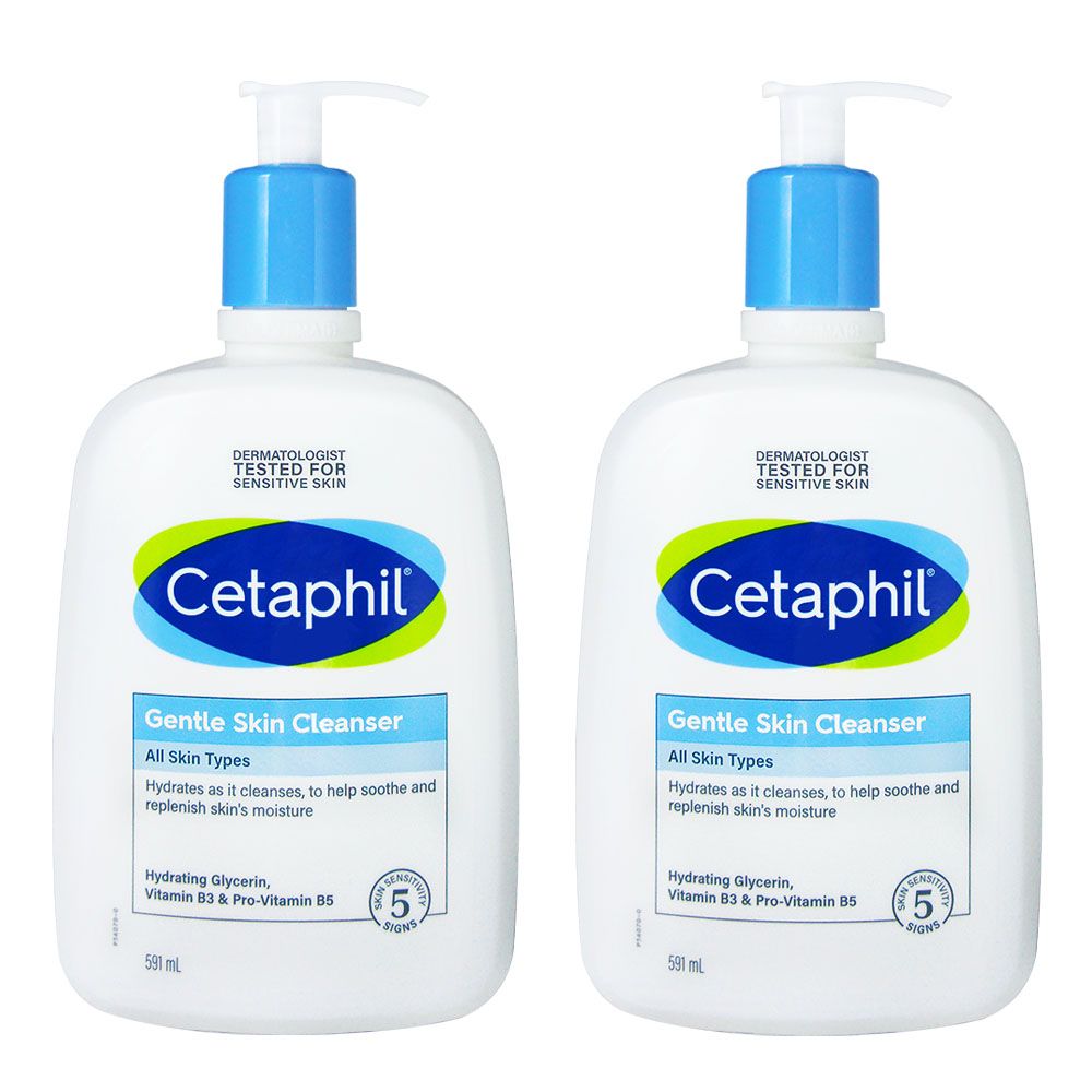 Cetaphil 舒特膚  溫和潔膚乳591ml (2入組)