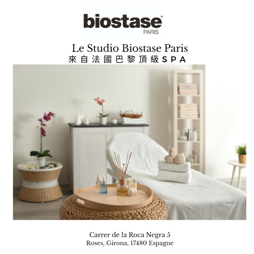 biostase®PARISLe Studio Biostase Paris來自法國巴黎頂級SPACarrer de la Roca Negra 5Roses, Girona, 17480 Espagne