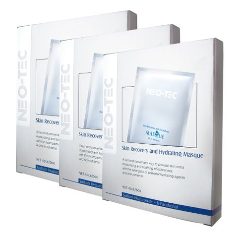 【3入】NEO-TEC 高效水嫩修護面膜4pcs/盒