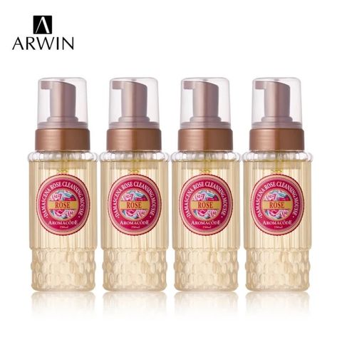 ARWIN 雅聞倍優 氨基酸淨白洗卸二用慕絲 250ml 4入組