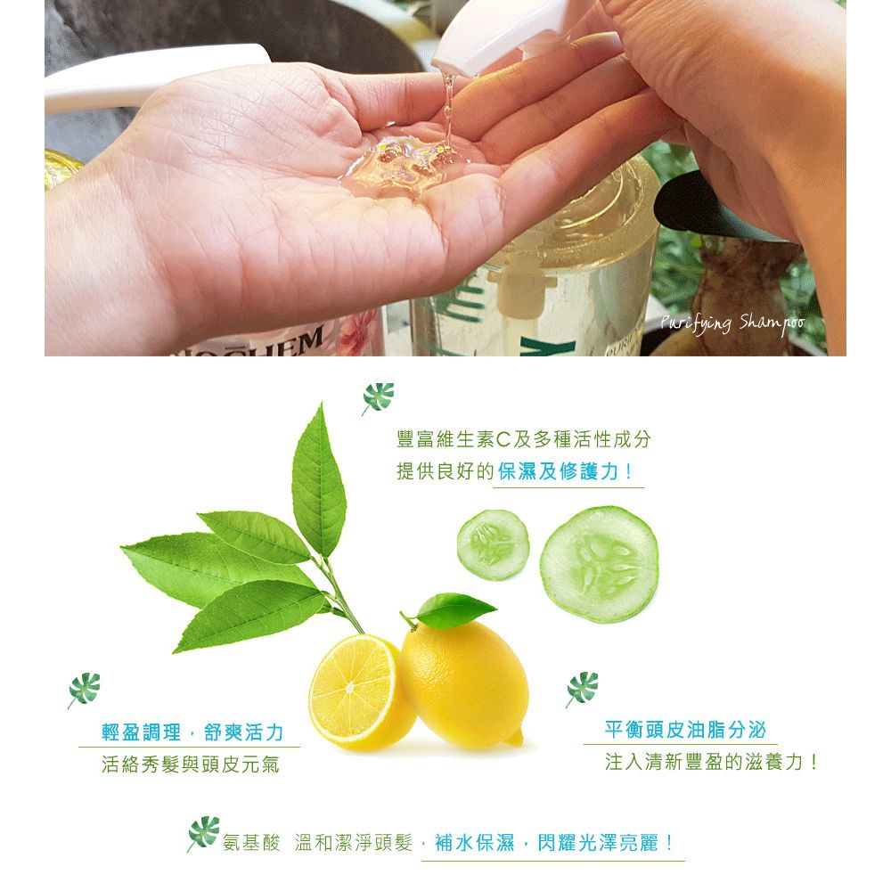 ARWIN 雅聞倍優 麗質植物洗髮精 950ml