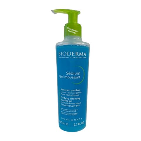 BIODERMA 貝膚黛瑪 貝膚黛瑪3D深層毛孔淨化潔膚露200ml (平衡控油)