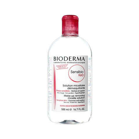 BIODERMA貝膚黛瑪 高效卸妝潔膚液(500ml) (紅色)