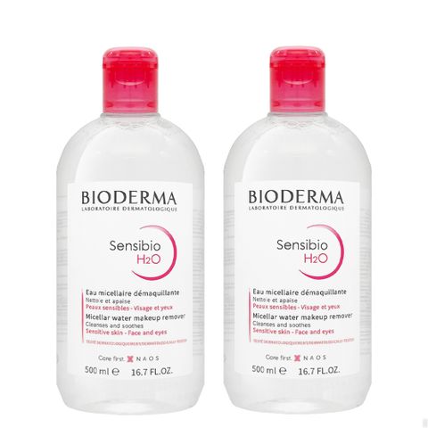 【BIODERMA】舒敏高效潔膚液 500ml  雙入組