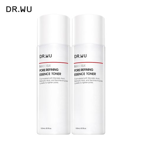 DR.WU 杏仁酸緊緻毛孔化妝水150ML_2入組