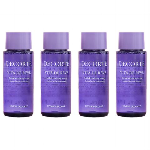 DECORTE 黛珂甦妍淨化前導液化妝水30ml  4入