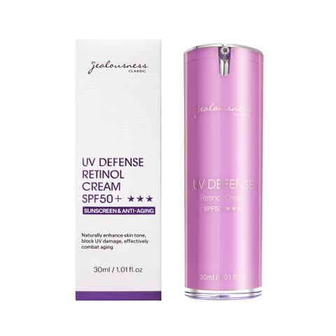 【Jealousness 婕洛妮絲】鳶尾花A醇防曬素顏霜SPF50+★★★ 30ml/罐