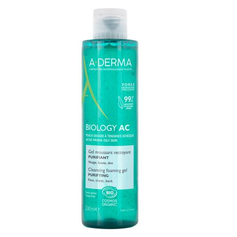 A-DERMA 艾芙美 新葉控油清爽潔膚凝膠200ml