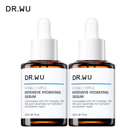 DR.WU 達爾膚 玻尿酸保濕精華液30ML(2入組)