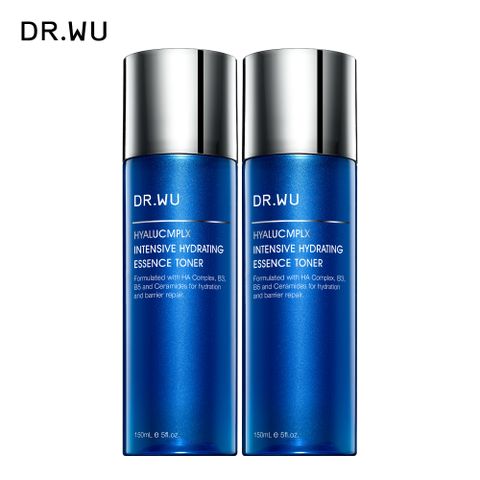 DR.WU 達爾膚  玻尿酸保濕精華化妝水150ML(2入組)-共2入