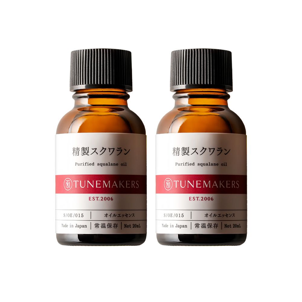 TUNEMAKERS 渡美 角鲨烷保濕修護原液 20ml-2入組