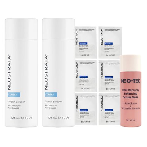 NeoStrata果酸油性膚質專用溶液100ml (2入)【加贈】葡聚醣40ml+活膚乳液2mlX6