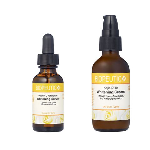 BIOPEUTIC 葆療美 敏肌專用雙重亮白組(VC富勒寧+甘麴雪亮霜)