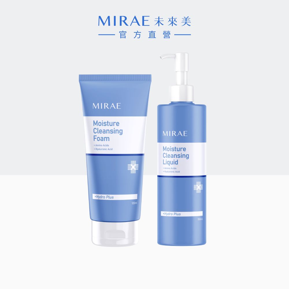 MIRAE 未來美 超保濕洗卸組(潔顏乳120ml+卸妝露150ml)