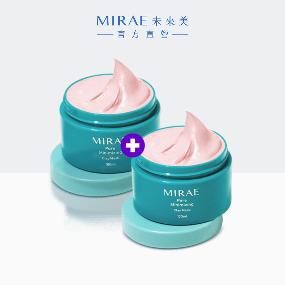 MIRAE 未來美 毛孔速淨粉泥膜100ml-2罐