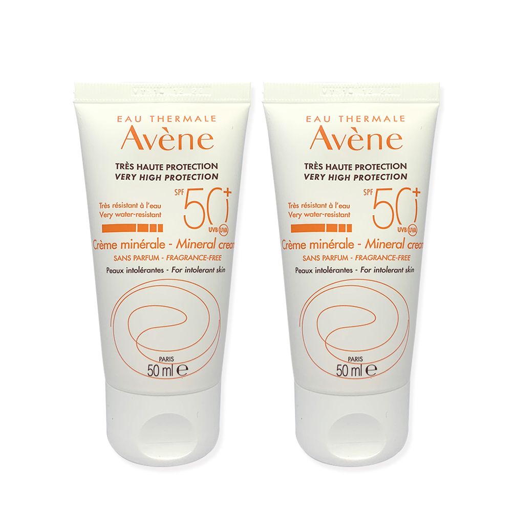 Avene 雅漾   全效潤色防曬霜 50mlx2入組 (台灣公司貨)