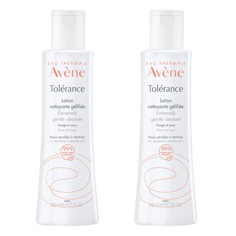 Avene雅漾 舒敏洗卸潔顏凝露200ml(2入特惠)