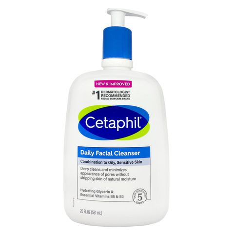 Cetaphil 油性肌膚溫和潔膚乳 20oz / 591ml 特大瓶裝 可卸妝