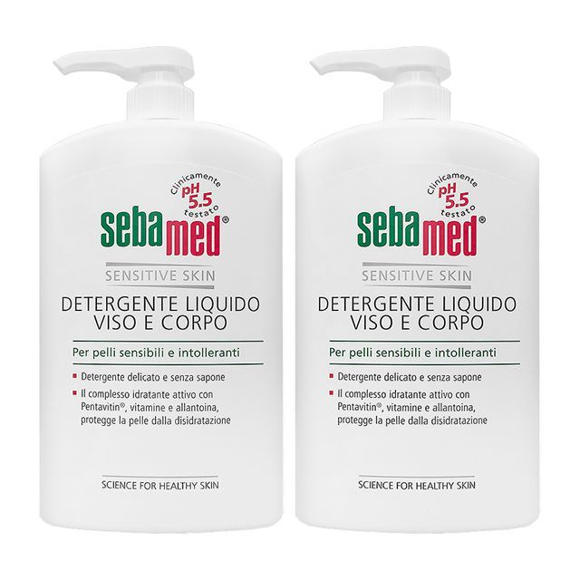 Sebamed 施巴  PH5.5潔膚露 1000ml #壓頭版新包裝 兩入組