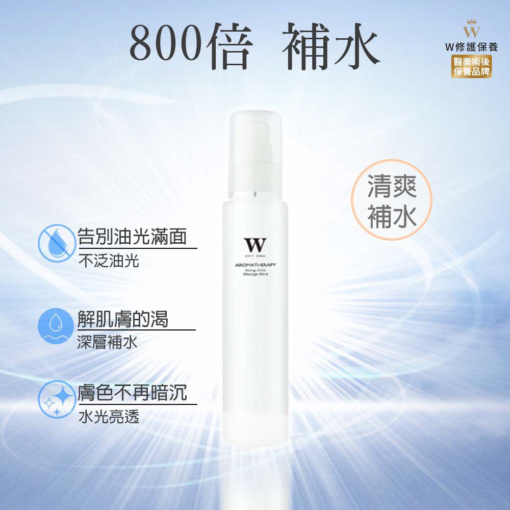 W 修護保養 【W修護保養】深層補水保濕化妝水 30ml (醫美術後保養品牌) 保濕 修護