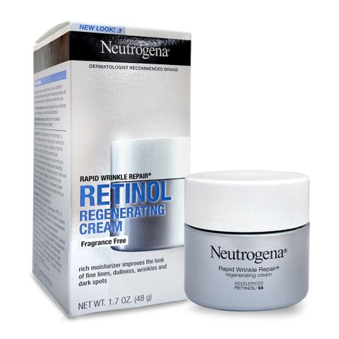 Neutrogena Retinol 美國露得清 A醇修復系列 48g A醇修復面霜 SA加護再生版(無香)