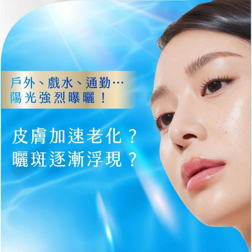 戶外、戲水、通勤陽光強烈曝曬!皮膚加速老化?曬斑逐漸浮現?