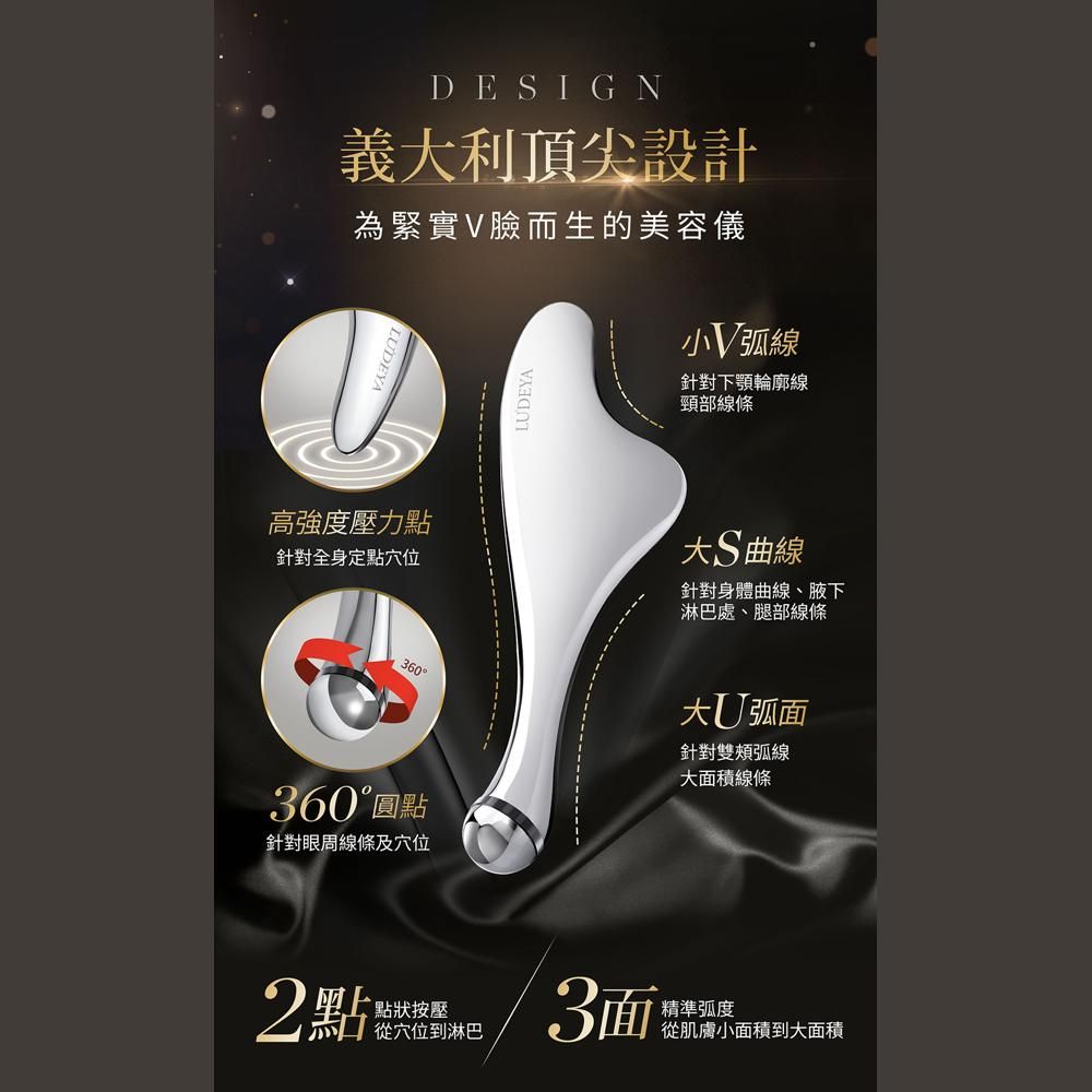 LUDEYA 露緹雅 微電流緊緻提拉美容儀 (1入/盒) x1