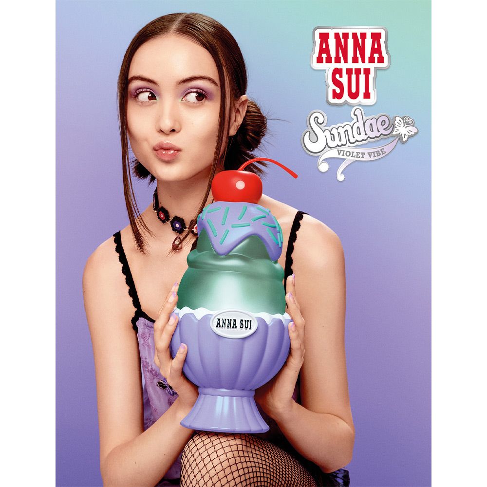 Anna Sui 安娜蘇   果漾聖代女性淡香水-戀愛紫檸(50ml)