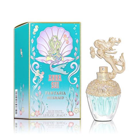 Anna Sui 安娜蘇 Fantasia Mermaid 童話美人魚淡香水 30ML