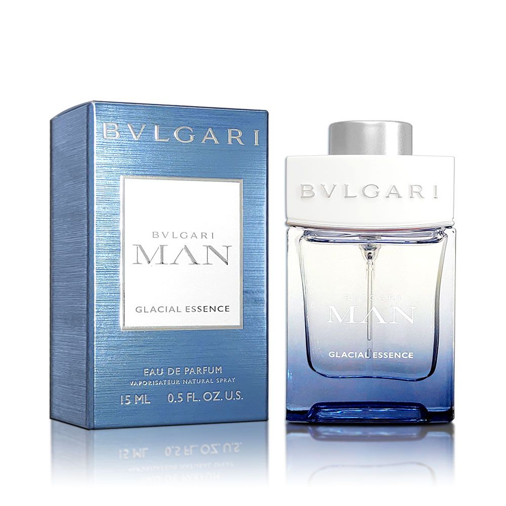 BVLGARI 寶格麗   Man Glacial Essence 極地冰峰男性淡香精 15ML 噴式小香