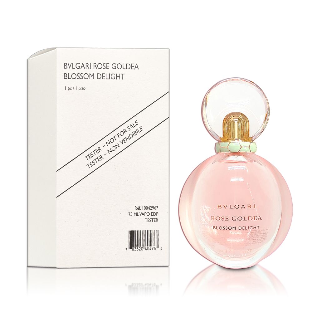 BVLGARI ROSE GOLDEABLOSSOM DELIGHT    pzo-NOT FOR SALENON VENDIBILETESTERTESTER7Réf. 1004296775 ML VAPO EDPTESTERBVLGARIROSE GOLDEABLOSSOM DELIGHT83320 40476