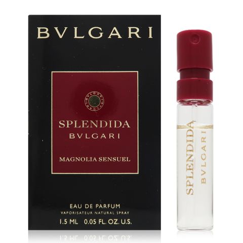 BVLGARI 寶格麗 Splendida Magnolia Sensuel 醉美蘭香淡香精 EDP 1.5ml