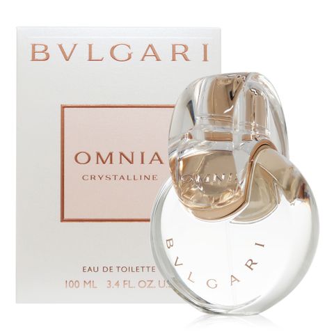 BVLGARI 寶格麗 Omnia Crystalline 白水晶(晶澈)女性淡香水 EDT 100ml