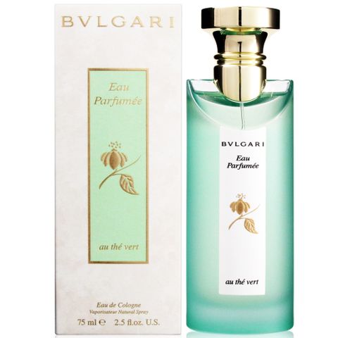 BVLGARI 寶格麗 綠茶中性古龍水 75ml