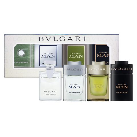 BVLGARI 寶格麗 男性迷你香水禮盒 5ml*4