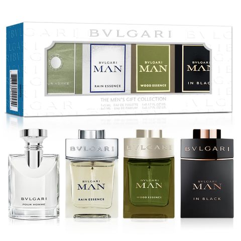 Bvlgari 寶格麗 男性小香四入禮盒(5mlX4入)