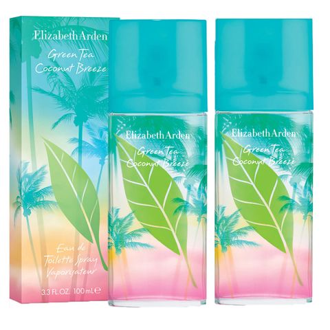 Elizabeth Arden 伊麗莎白雅頓 綠茶微風椰影淡香水 100ml 2入組