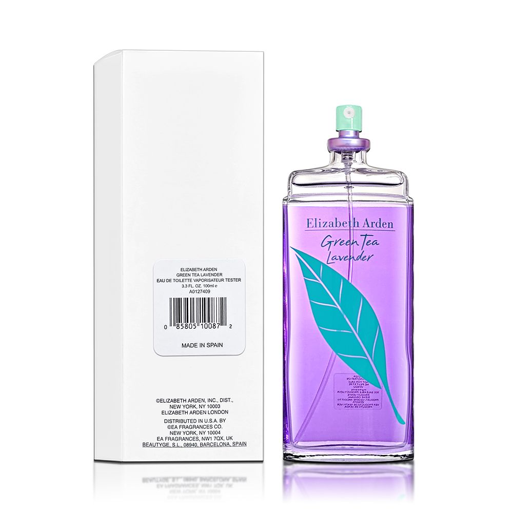 Elizabeth Arden 伊麗莎白雅頓 綠茶薰衣草淡香水 100ML 無蓋 TESTER 環保包裝