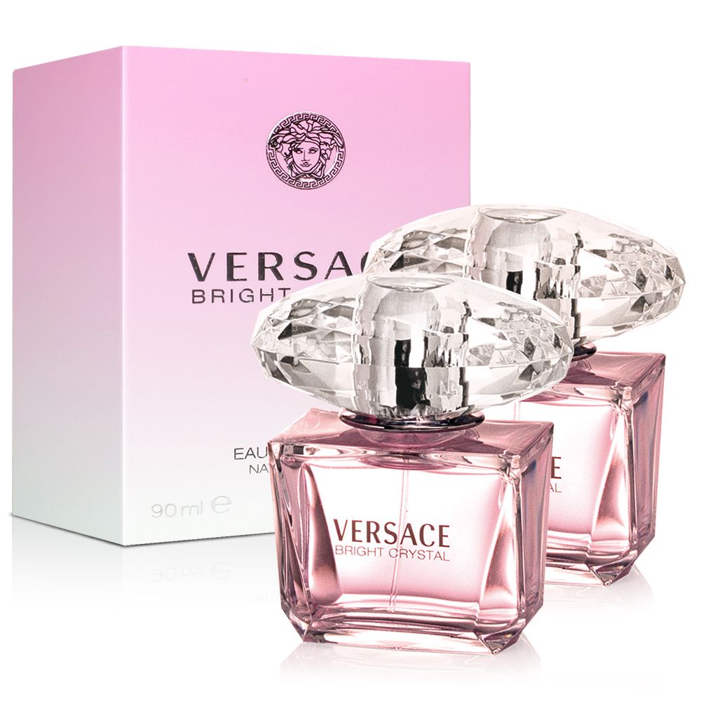 Versace 凡賽斯   香戀水晶女性淡香水(90ml)X2入