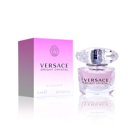 Versace 凡賽斯 Bright Crystal 香戀水晶女性淡香水 5ML 沾式小香