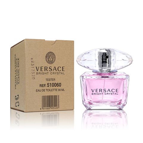 Versace 凡賽斯 Bright Crystal 香戀水晶女性淡香水 90ML TESTER 環保包裝