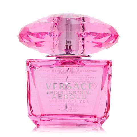 Versace 凡賽斯 Bright Crystal Absolu 絕對香戀水晶女性淡香精 EDP 90ml TESTER 有蓋子