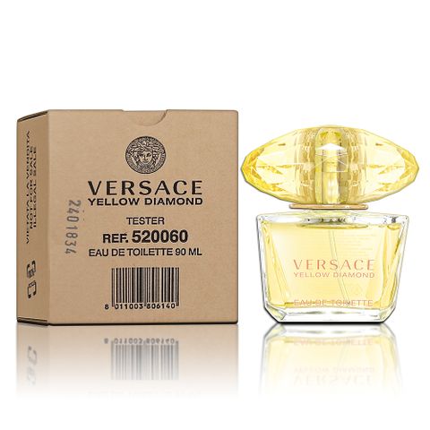 Versace 凡賽斯 Yellow Diamond 香愛黃鑽女性淡香水 90ML TESTER 環保包裝