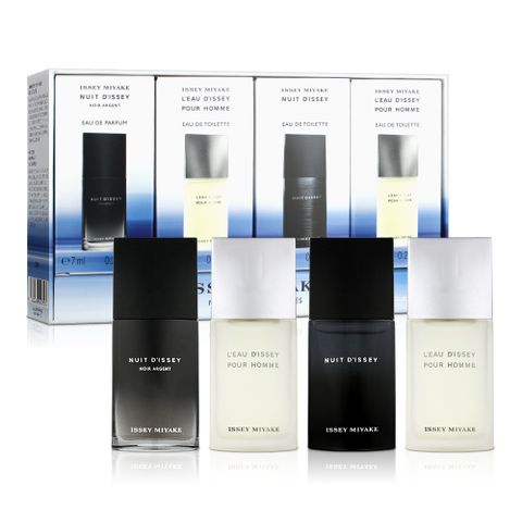 Issey Miyake 三宅一生 一生之水男性小香禮盒(7ml*4入)