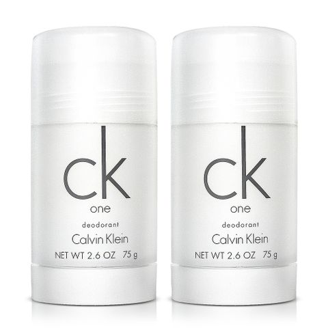 Calvin Klein 凱文克萊 CK one 中性體香膏(75g)X2入