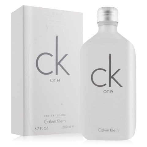 Calvin Klein CK ONE中性淡香水(200ml)-公司貨