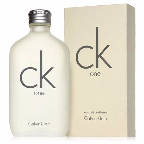 Calvin Klein CK ONE 中性淡香水 100ml (專櫃公司貨)