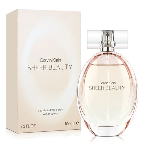 Calvin Klein 凱文克萊 Sheer Beauty 純淨雅緻女性淡香水(100ml)